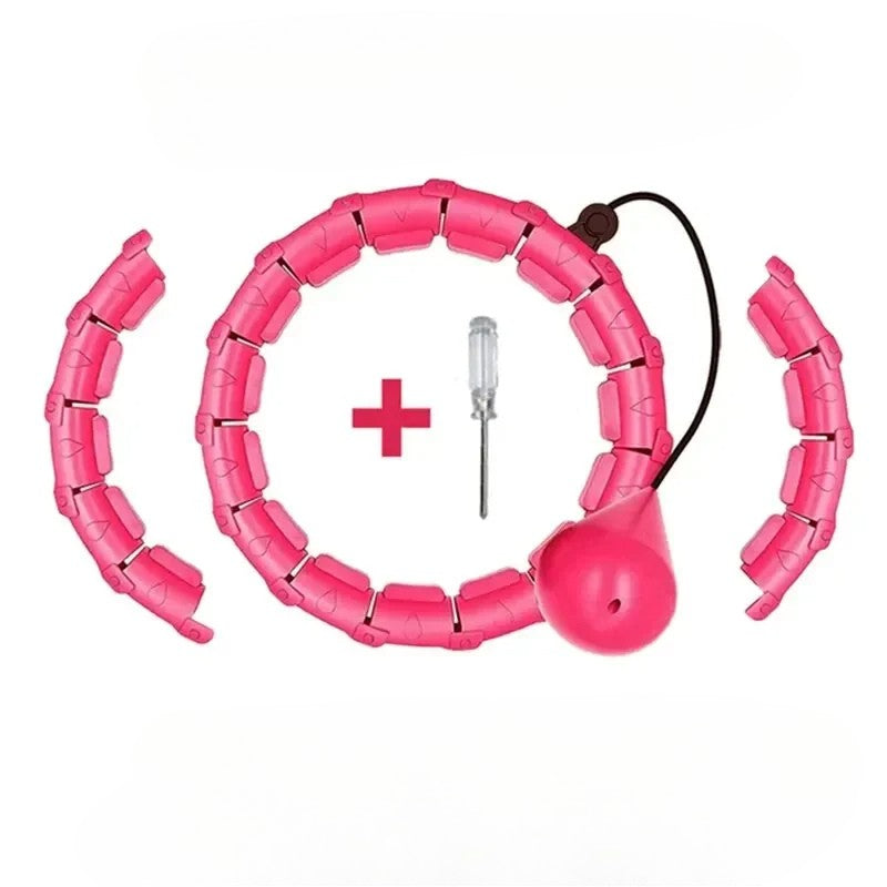 Gewichteter Hula Hoop– Bauchtrainer Reifen für Taille & Core