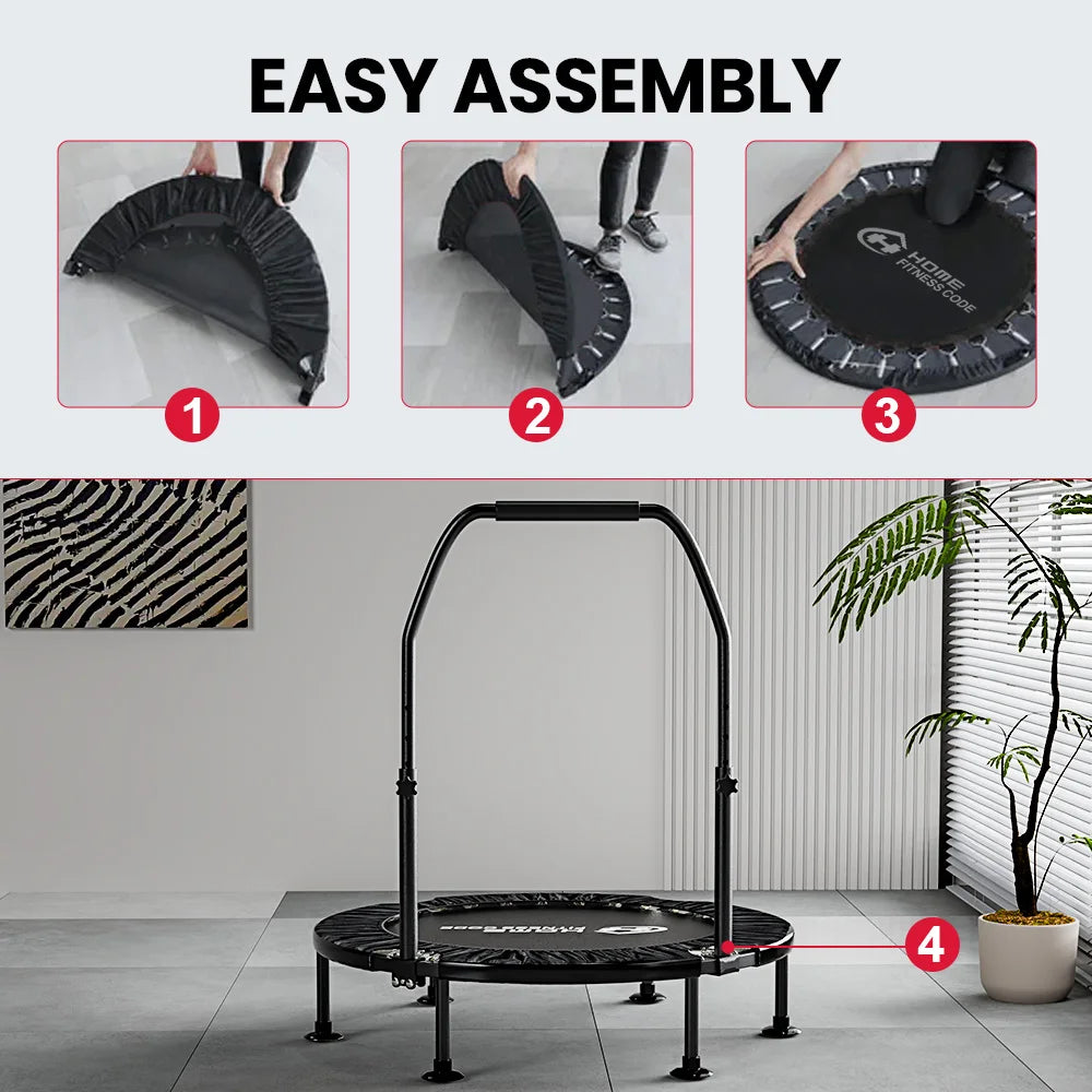 Mehr Spaß an Bewegung – mit dem Fitness-Trampolin für Zuhause