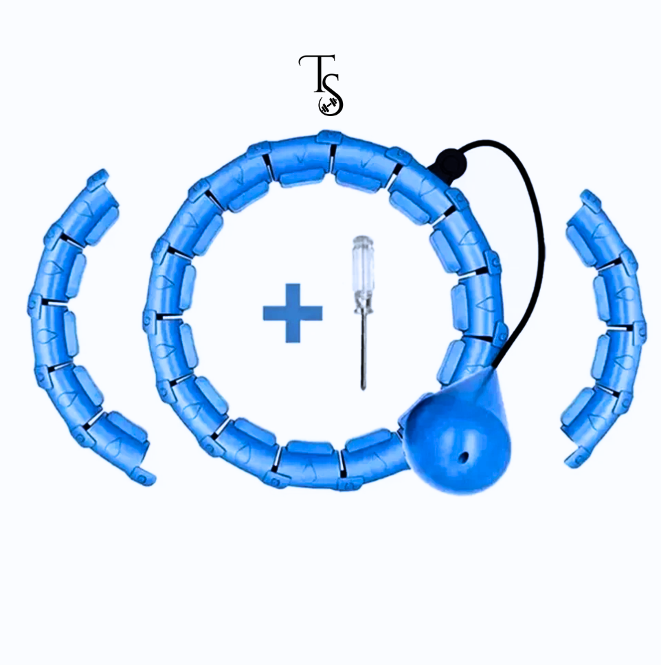 Gewichteter Hula Hoop– Bauchtrainer Reifen für Taille & Core