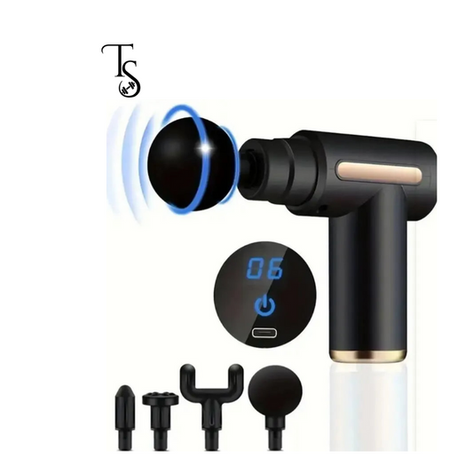 Mini Massage Gun – Tiefengewebe Muskel-Massagegerät für Nacken, Rücken & Beine