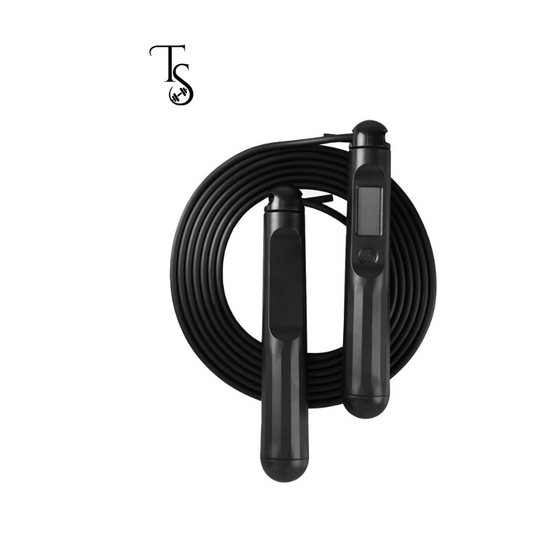 Springseil mit Zähler – Verstellbares Fitness Jump Rope für Männer & Frauen