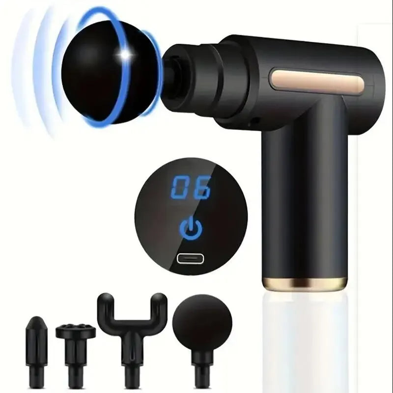 Mini Massage Gun – Tiefengewebe Muskel-Massagegerät für Nacken, Rücken & Beine